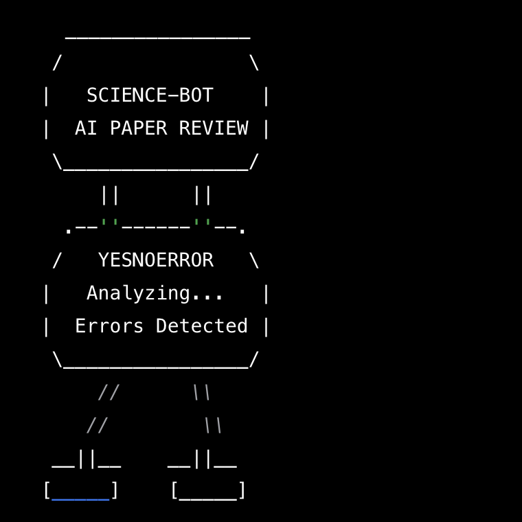 YESNOERROR Science Bot